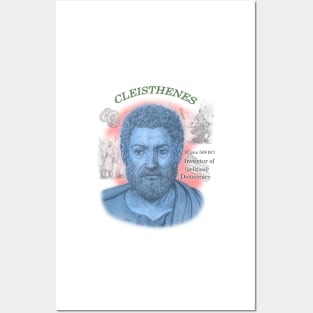 Cleisthenes, Inventor of Democracy Posters and Art